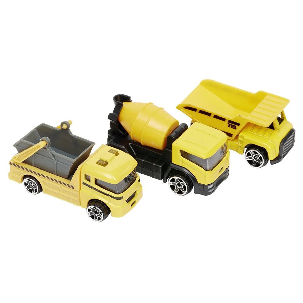Voiture métal échelle 1/64 multicolore x3