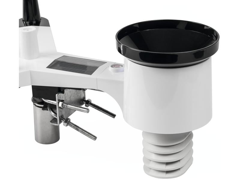 dnt Wetterstation WeatherScreen PRO WiFi-Wetterstation mit Display, Raumklimasensor und Funk-Solar-Kombisensor