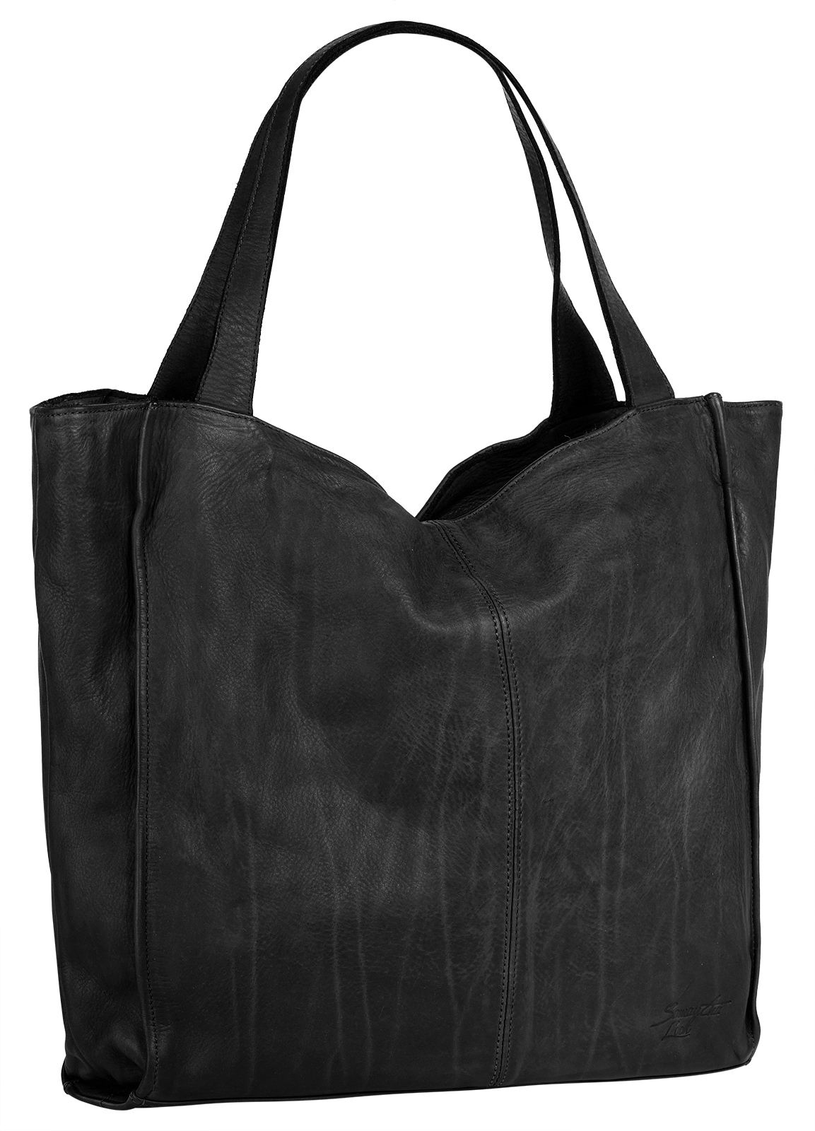 Samantha Look Shopper echt Leder, Made in Italy