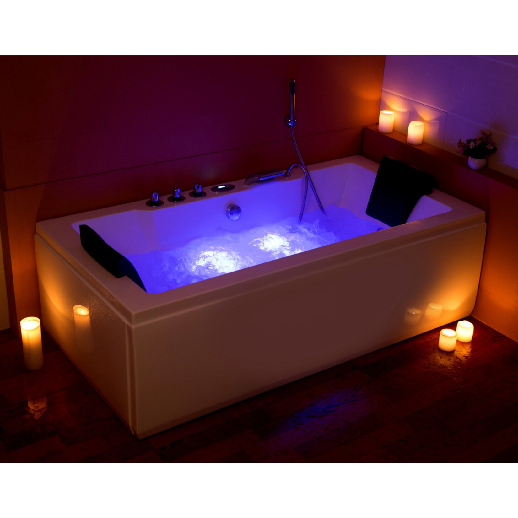 Home Deluxe Laguna M Whirlpool, weiß