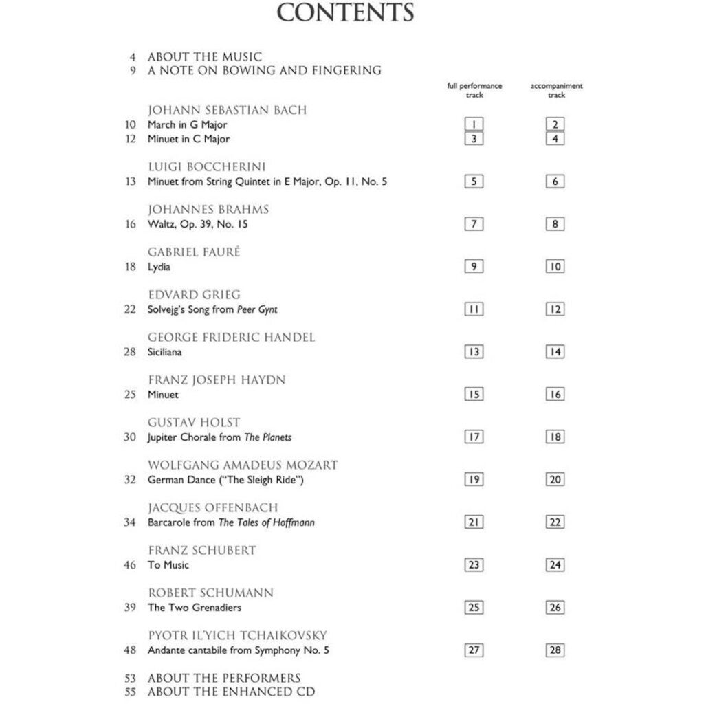 G. Schirmer The Cello Collection - Easy to Intermediate Level boek met audio-online voor cello en piano