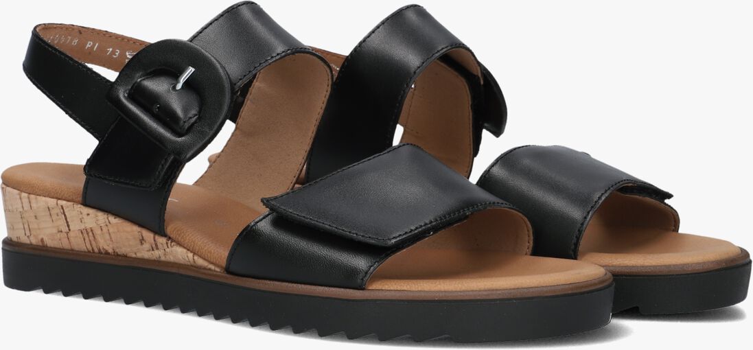 GABOR zwarte gabor sandalen 752