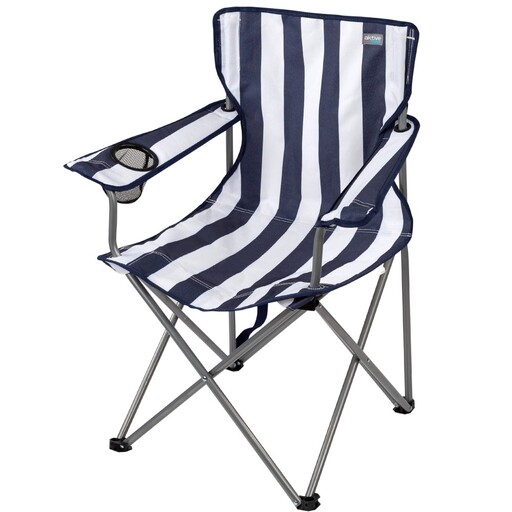 Cadeira de camping dobrável Aktive com porta-copos