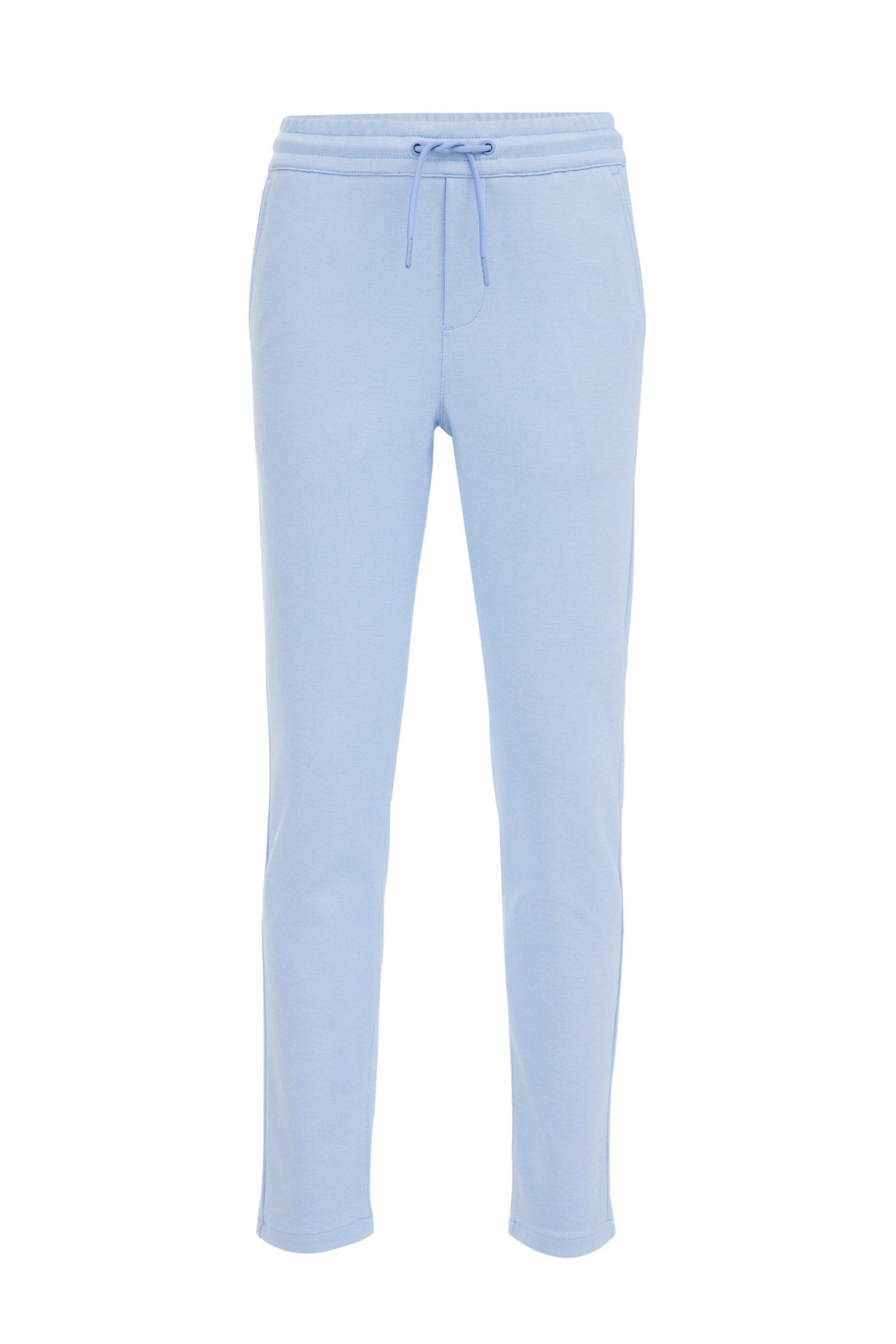 Jongens slim fit pantalon WE Fashion Pastelblauw