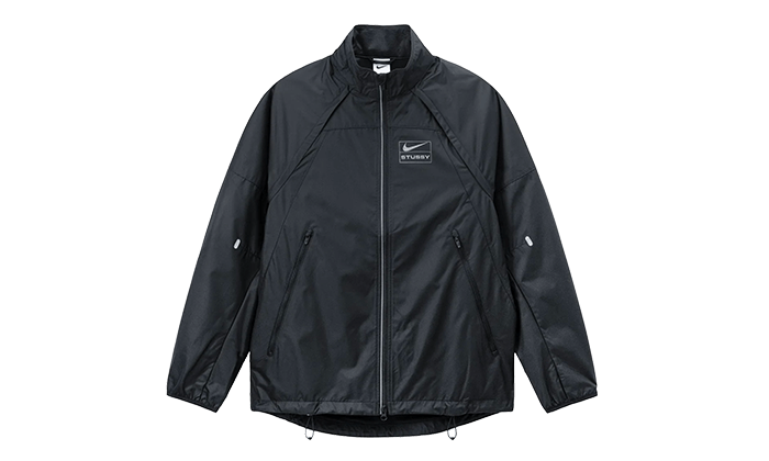 Nike Track Jacket Black Stussy