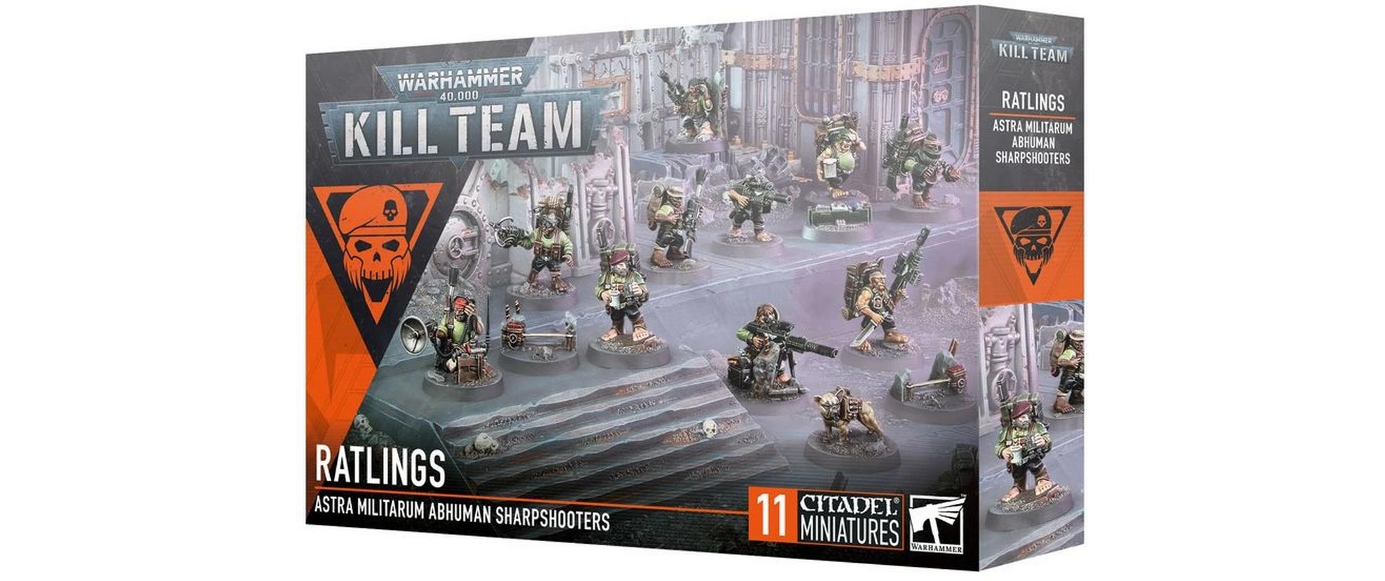 Figurenset Warhammer Kill Team RattlingeKill Team: Rattlinge – Bausatz