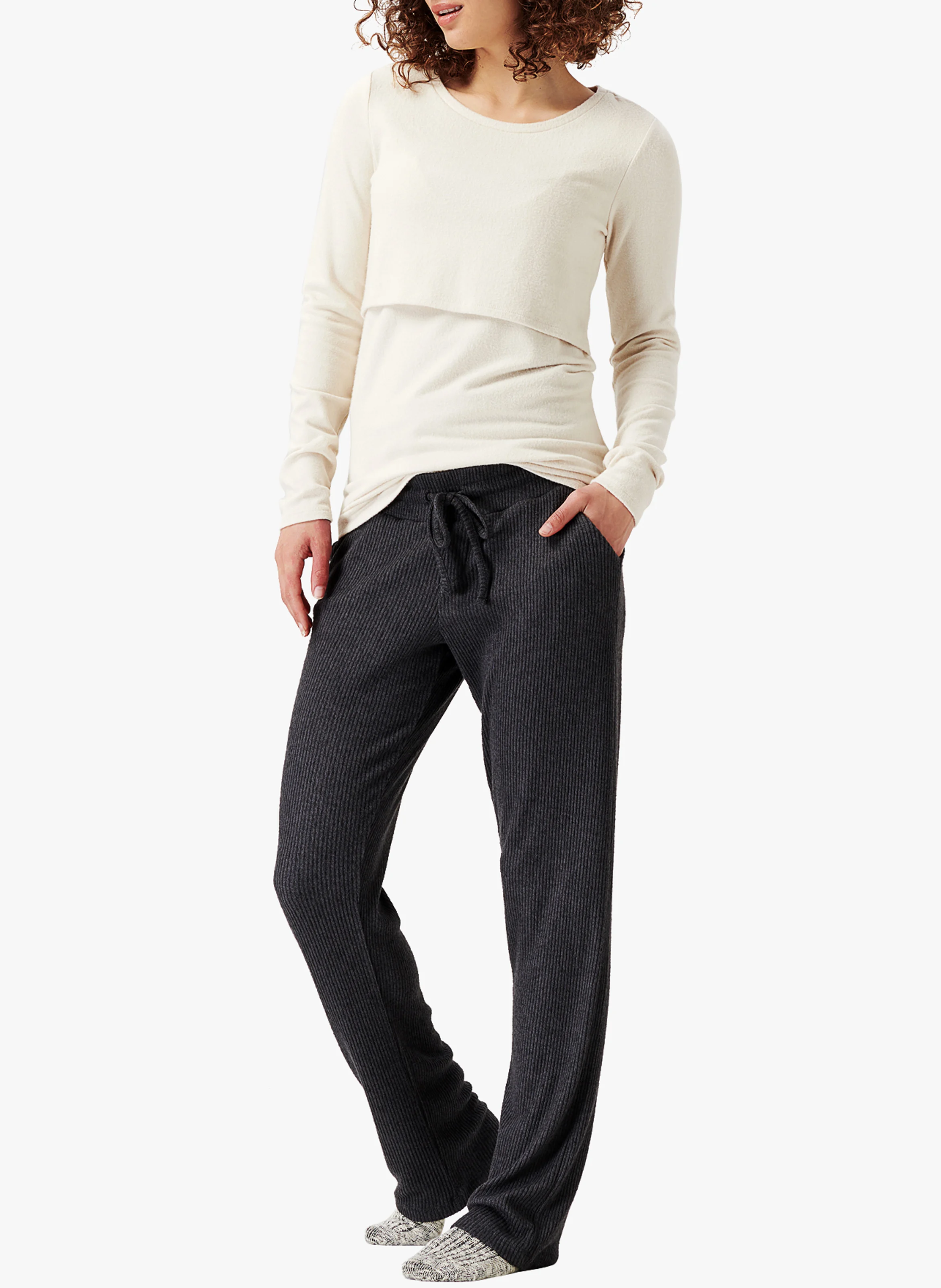 PLANO - T-shirt de grossesse et d'allaitement | Beige