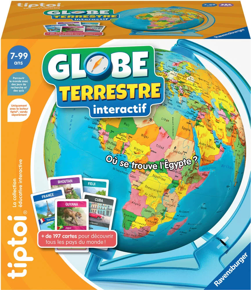 TIPTOI® GLOBE TERRESTRE INTERACTIF