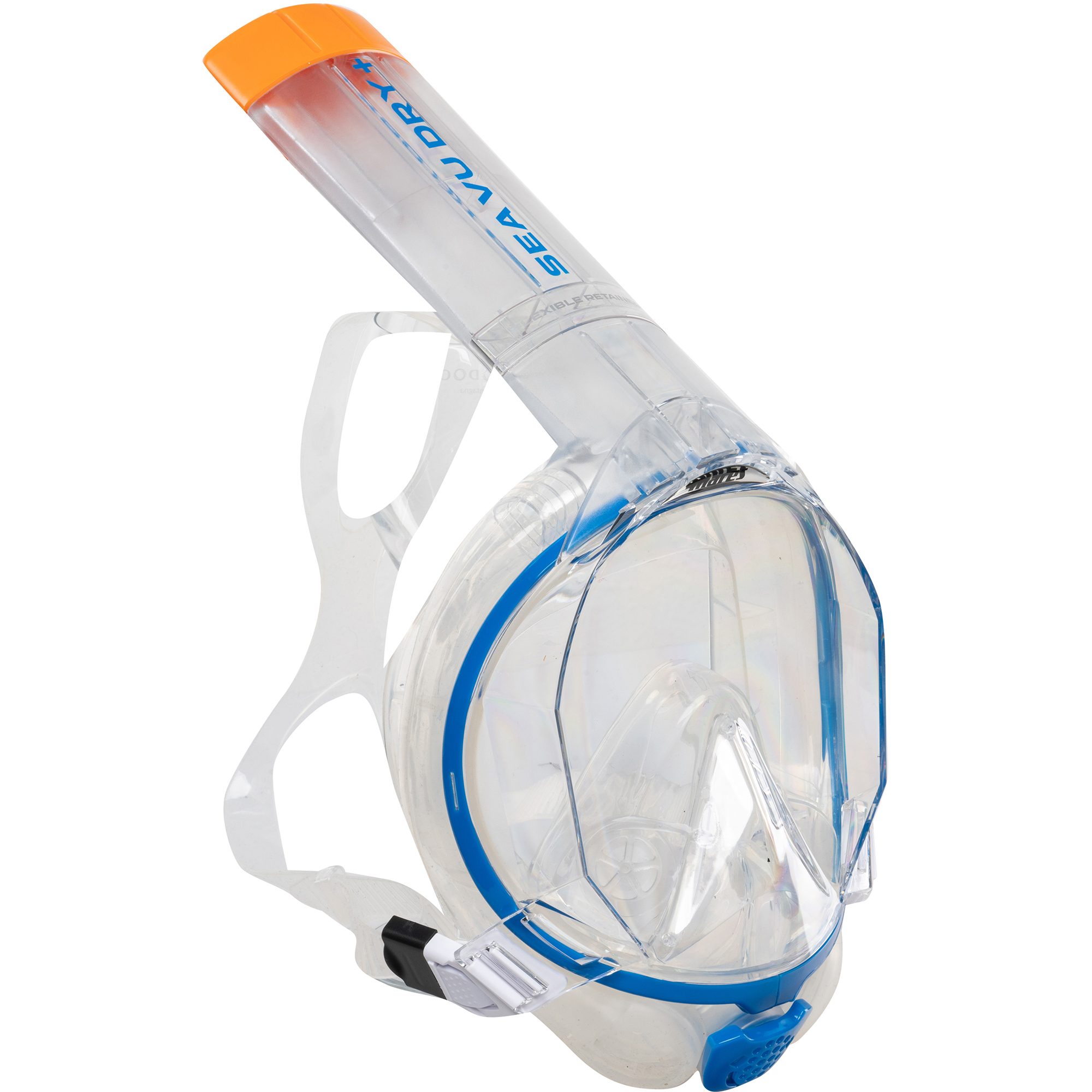 Mares Sea Vu Dry + Schnorchelmaske blue clear