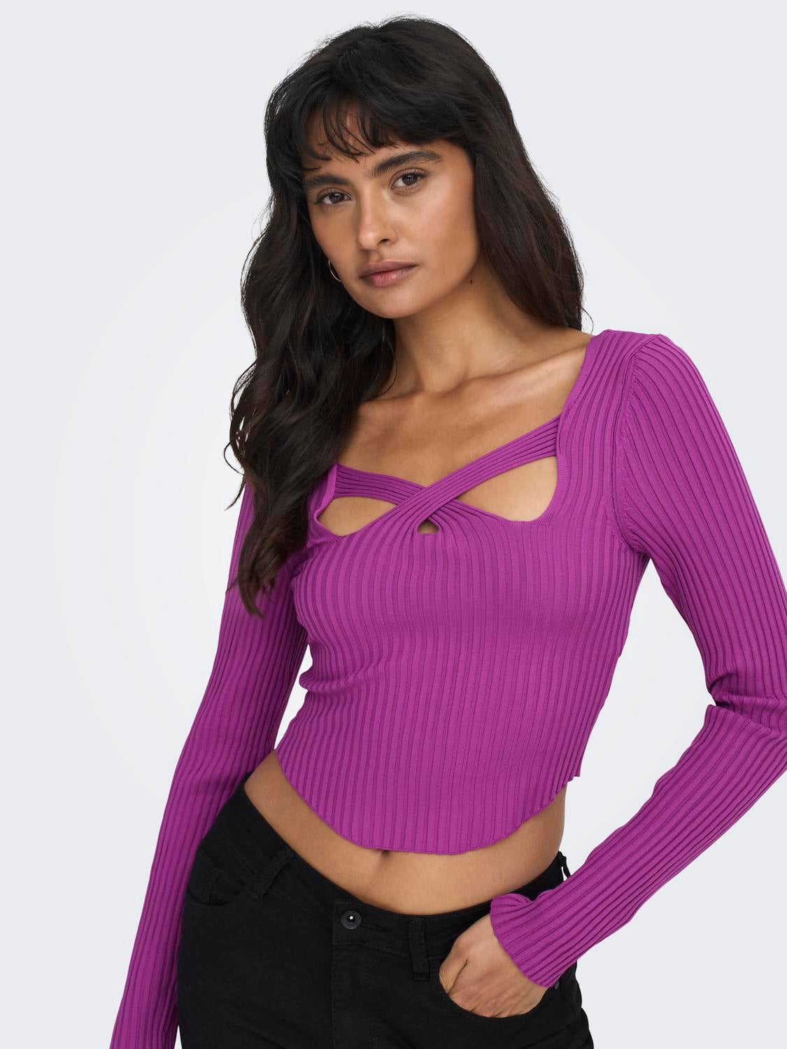 ONLLISA Strickpullover Clover