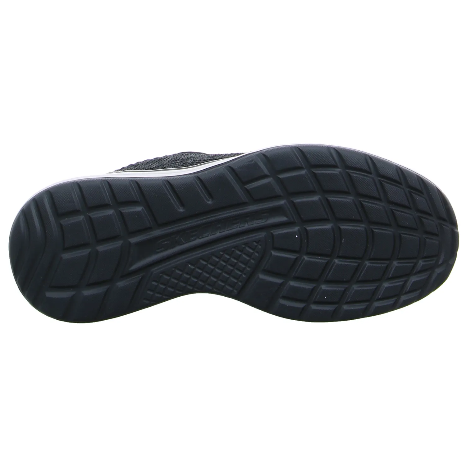 SKECHERS Halbschuhe Sneaker Stoff Schwarz Synthetik