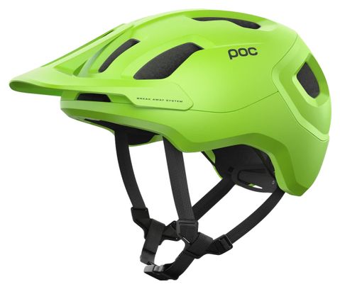 Casque POC Axion Jaune Fluo/vert Matt
