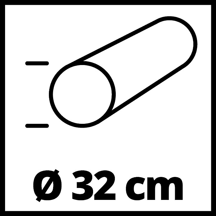 Rouleau à gazon Einhell métal rouge 46L