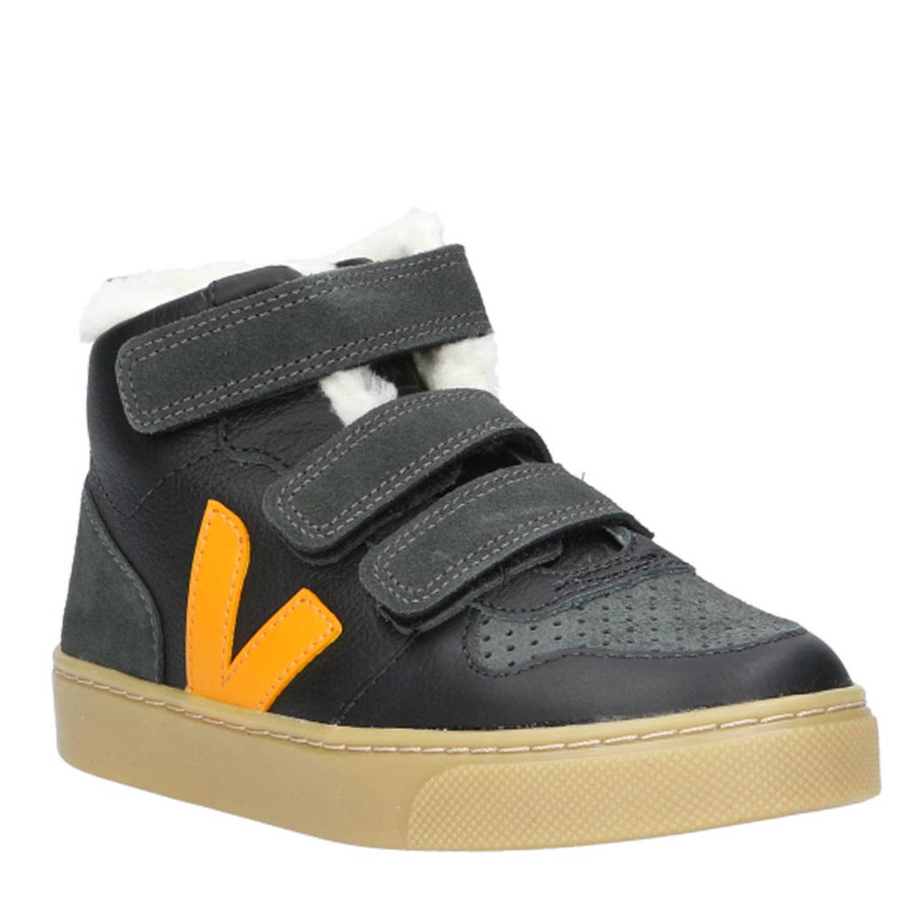 Veja SMALL V-10suède sneakers donkerblauw