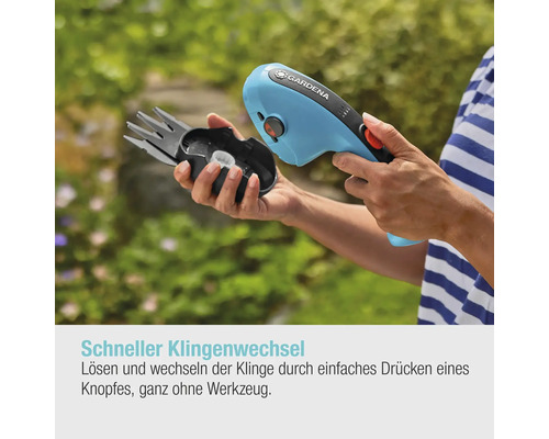 GARDENA ClassicCut snoerloze gras- en buxusschaar inclusief handgreep