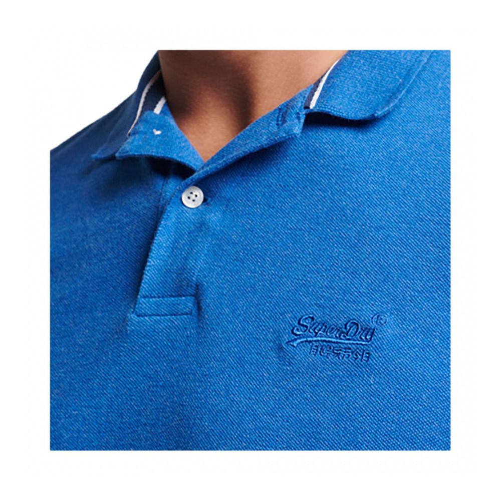 Superdry CLASSIC PIQUE - Polo Homme varsity blue marl