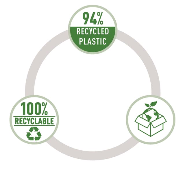 Hæftemaskine Leitz Recycle 30 ark sort