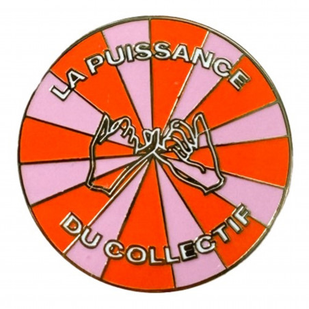Jolimoi Pin’s Jolimoi la puissance du collectif