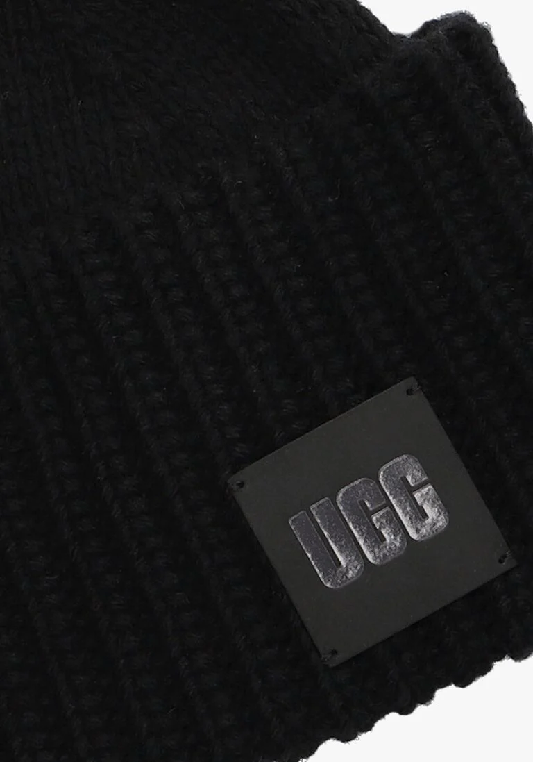 UGG zwarte ugg handschoenen knit beanie and glove set