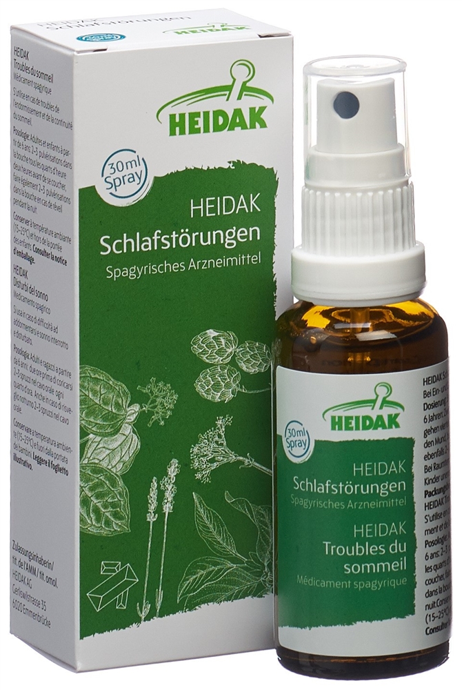 HEIDAK Schlafstörungen Spray Fl 30 ml