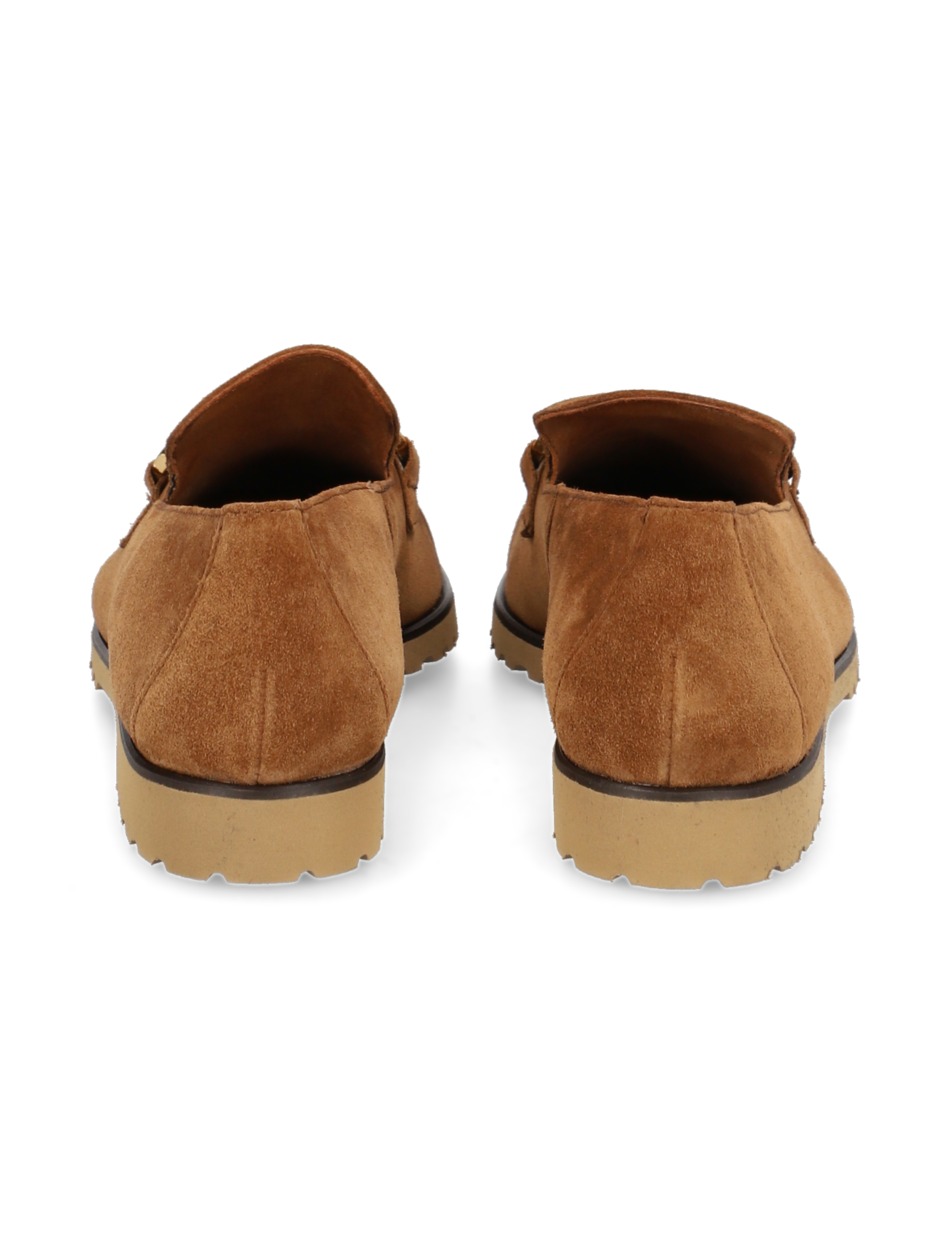 Veloursleder Slipper
