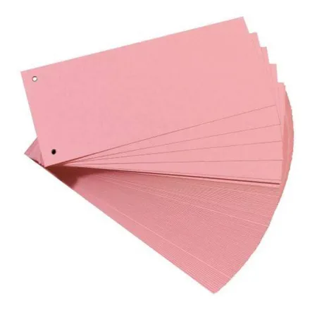 Herlitz Trennstreifen Manila-Karton, rot, 100 Stk.