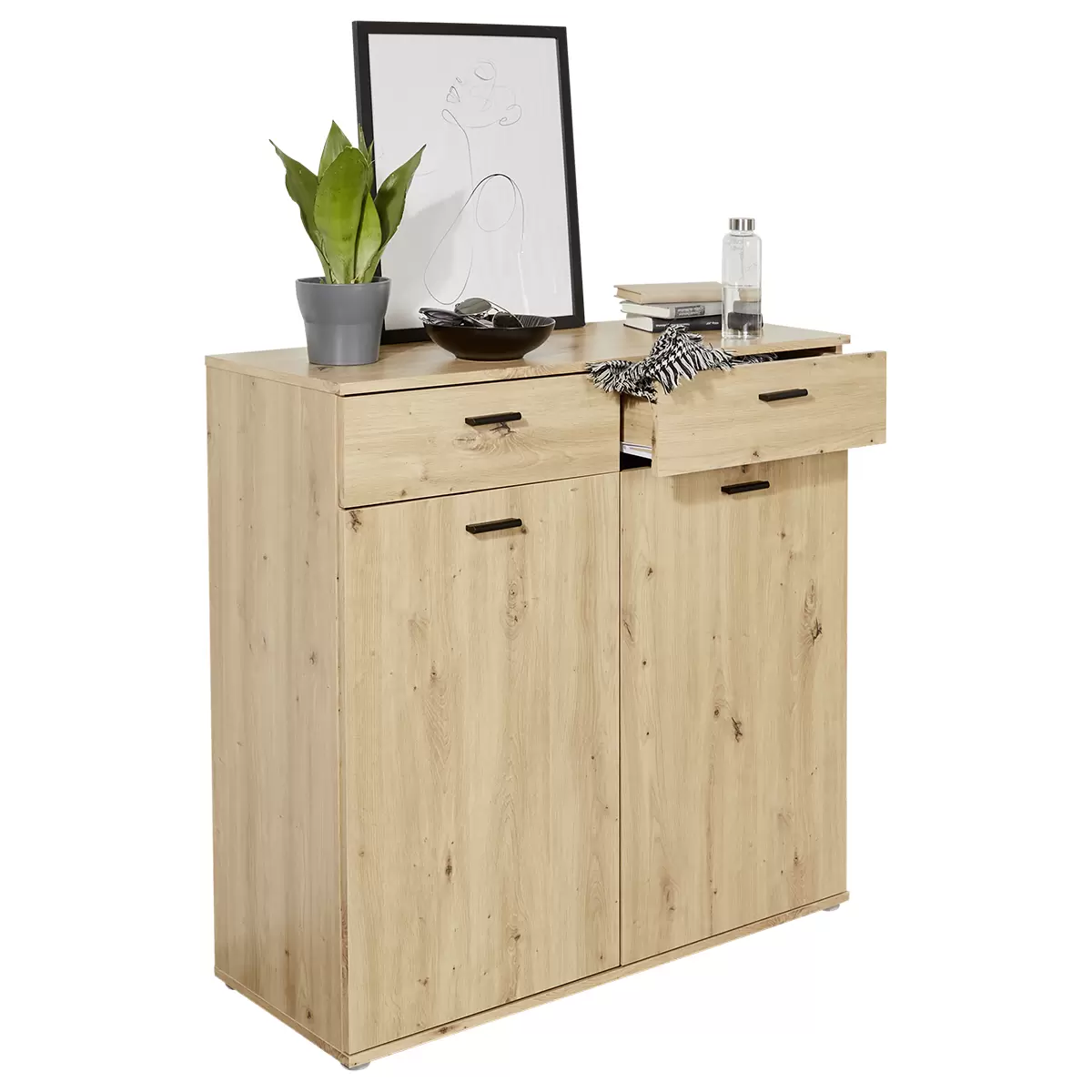 Schuhschrank Daniela Eiche