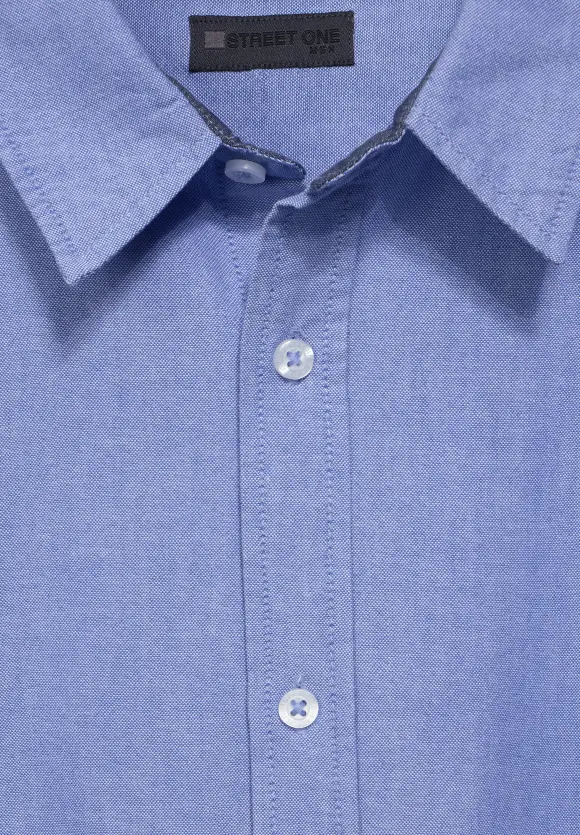 Oxford Hemd - chambray blue