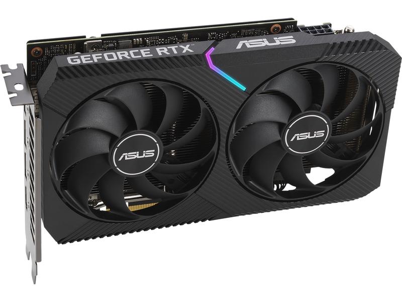 ASUS Grafikkarte Dual GeForce RTX 3060 V2 OC Edition 12 GB Leistungsfähige Gaming-Grafikkarte