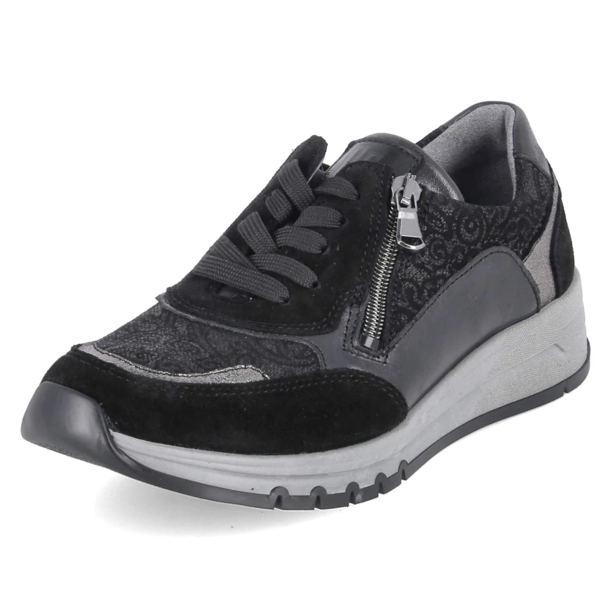 WaldläuferLow Sneaker APRIL - SCHWARZ C.D.F.