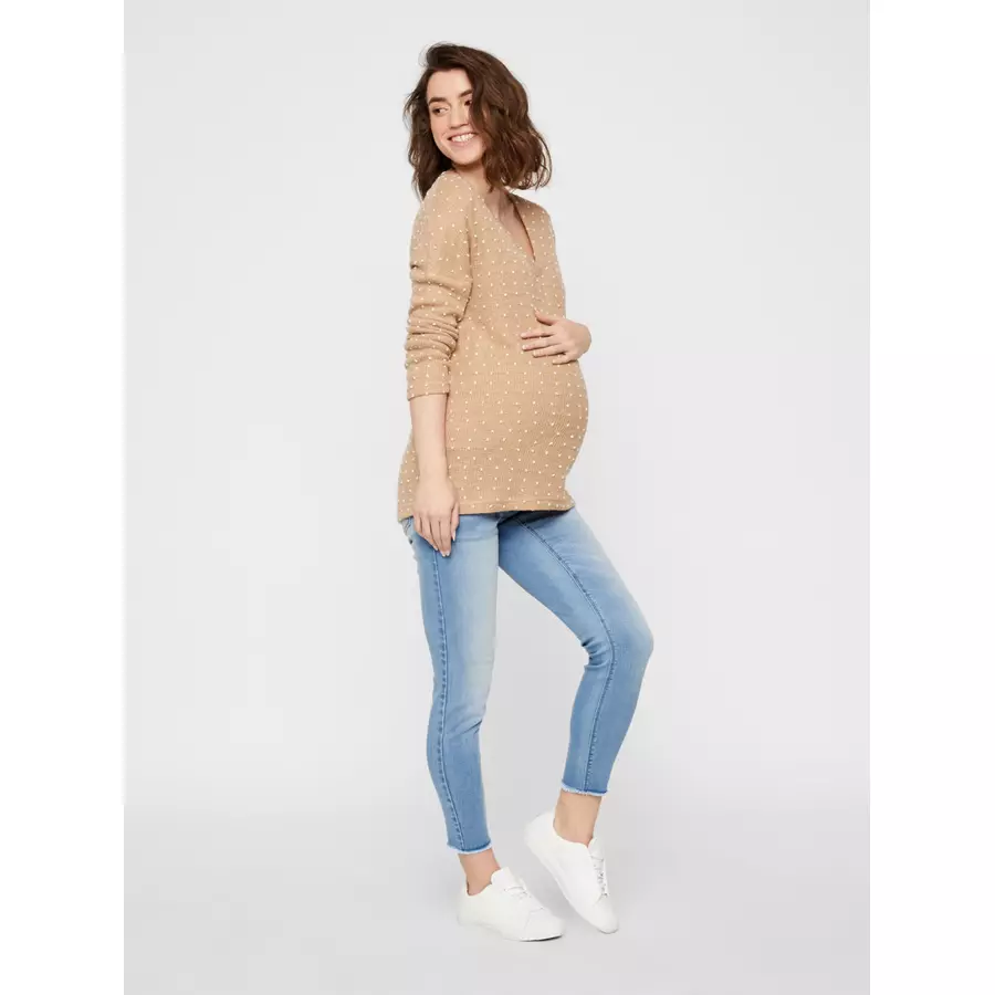 mama;licious Umstandsjeans MLJULIA Medium Blue Denim