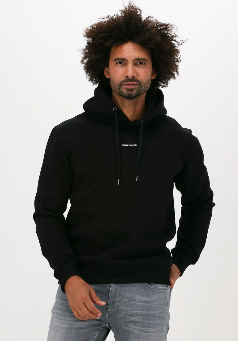 PUREWHITE zwarte purewhite sweater pure logo hoodie