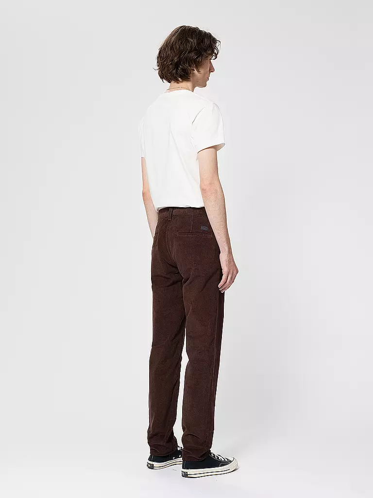 NUDIE JEANS Chino Slim Fit EASY ALVIN braun