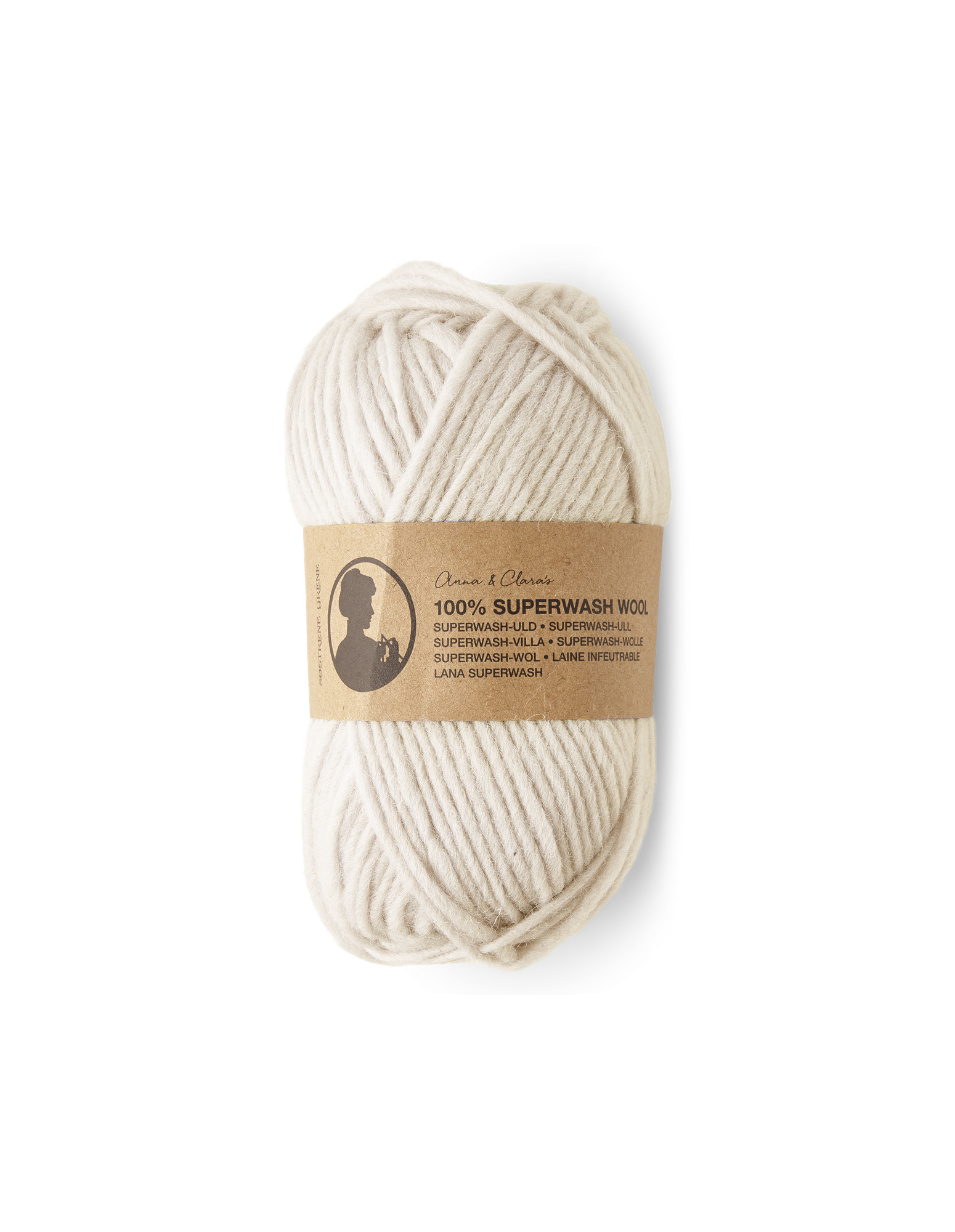 Uldgarn | Superwash uld. 50 g = 70 m. | Warm Grey