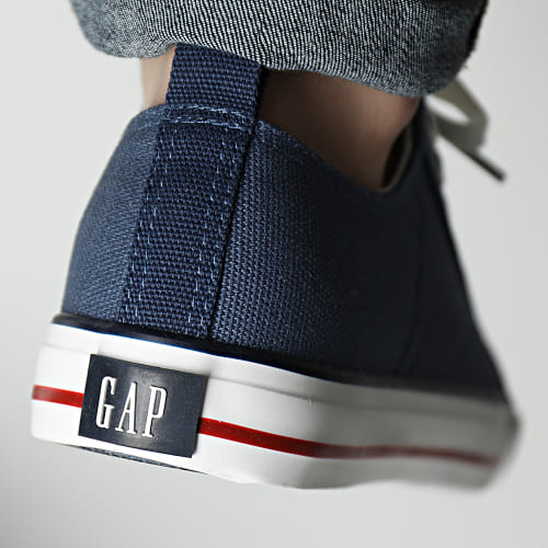 Baskets Houston Canvas Blue
