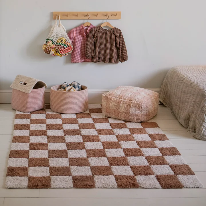 Lorena Canals - Kitchen Tiles Teppich, 120 x 160 cm, rose