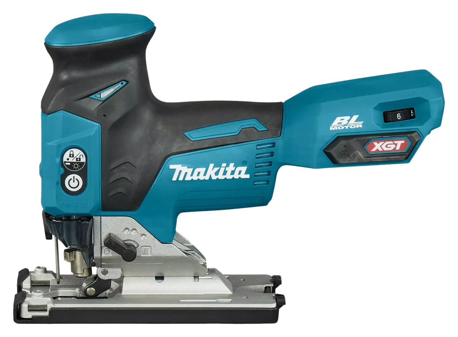 Makita JV001GZ XGT 40V Max Li-ion accu decoupeerzaag Body - Ergonomische greep