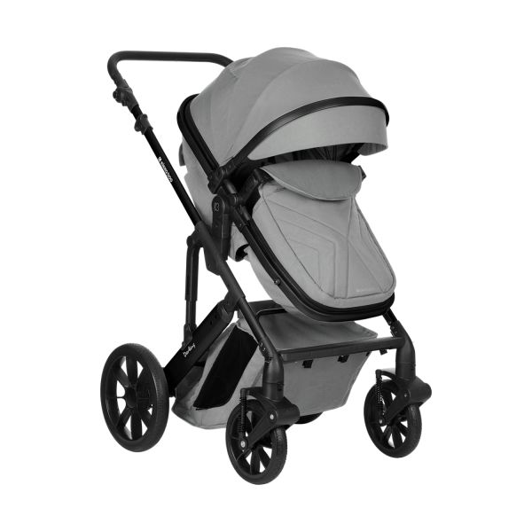 Kikkaboo Kinderwagen Darling 3 in 1 Licht Grijs