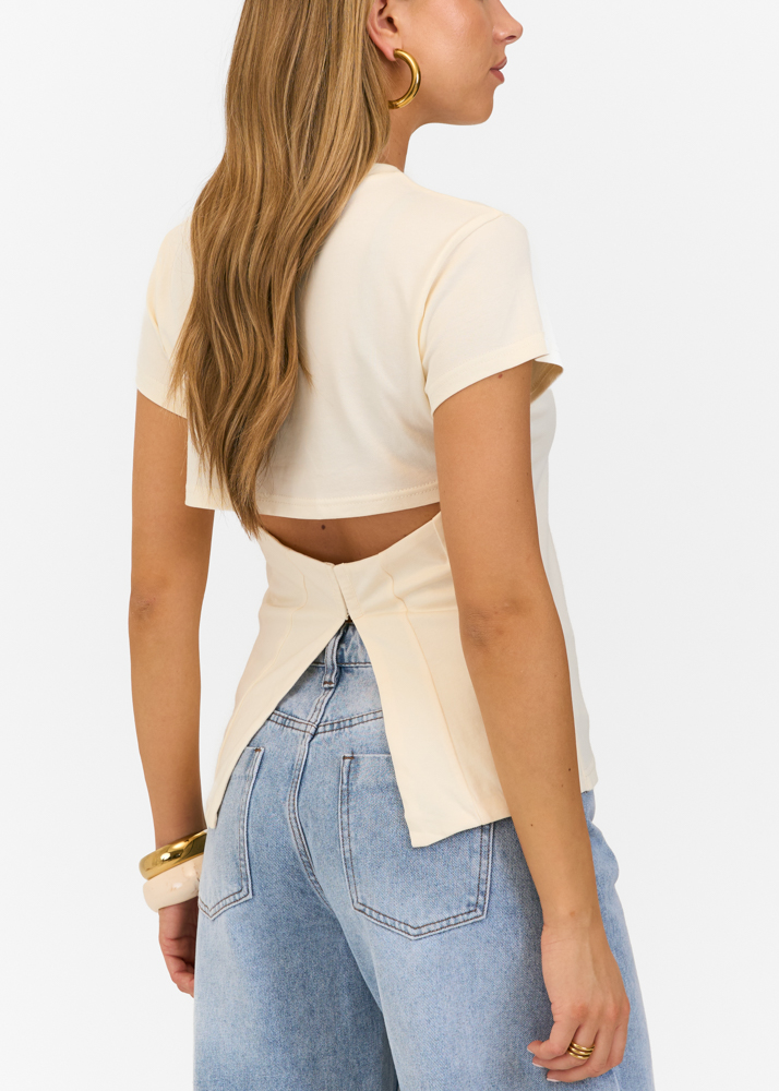 Jenske t-shirt creme