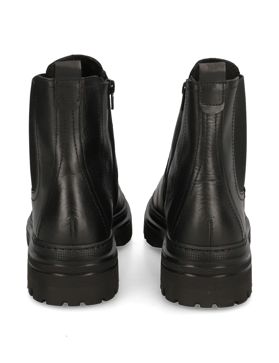 Glattleder Chelsea Boot