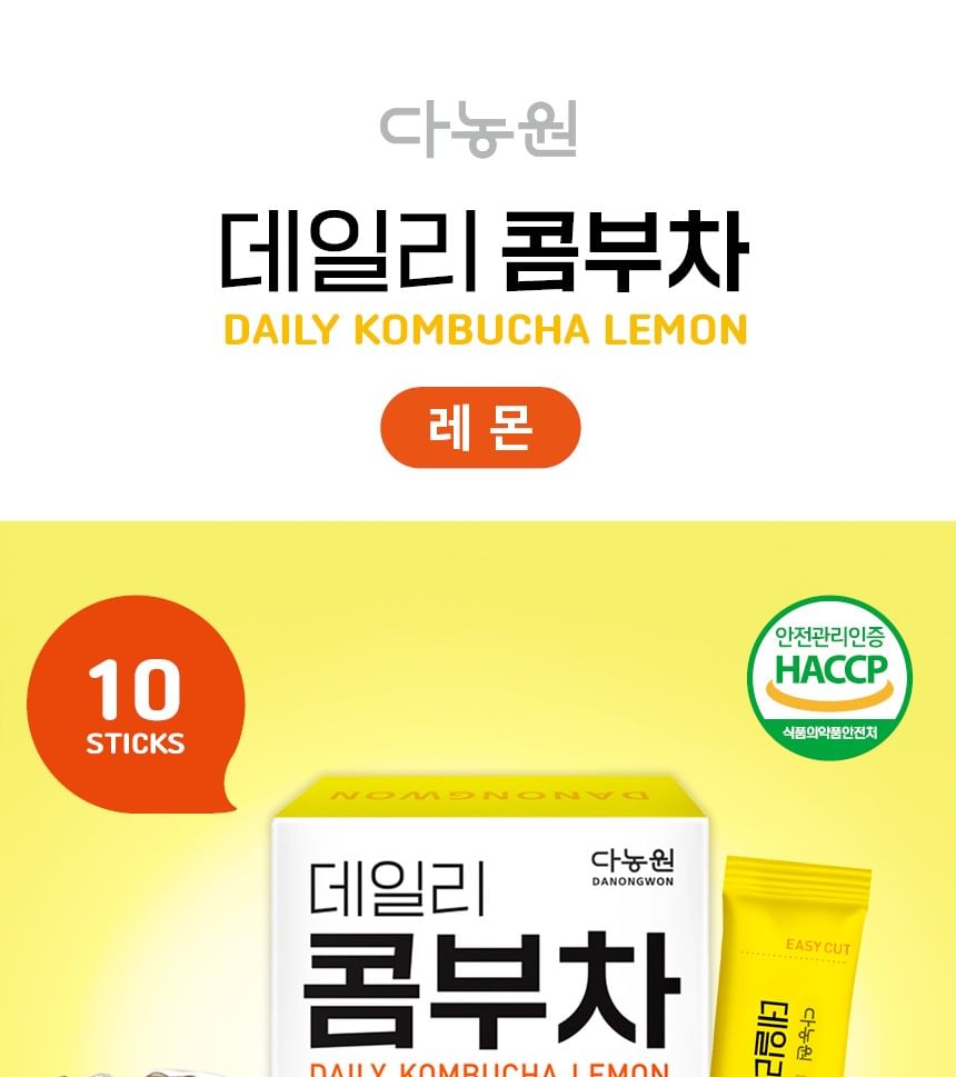 DANONGWON - Dagelijkse Kombucha Bundelset - 8 Soorten
