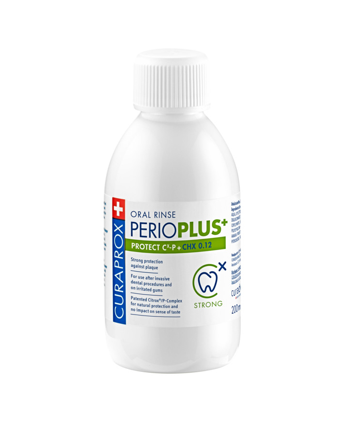 Curaprox Perioplus 0,12% Klorhexidin Mundskyl med Citrox 200 ml