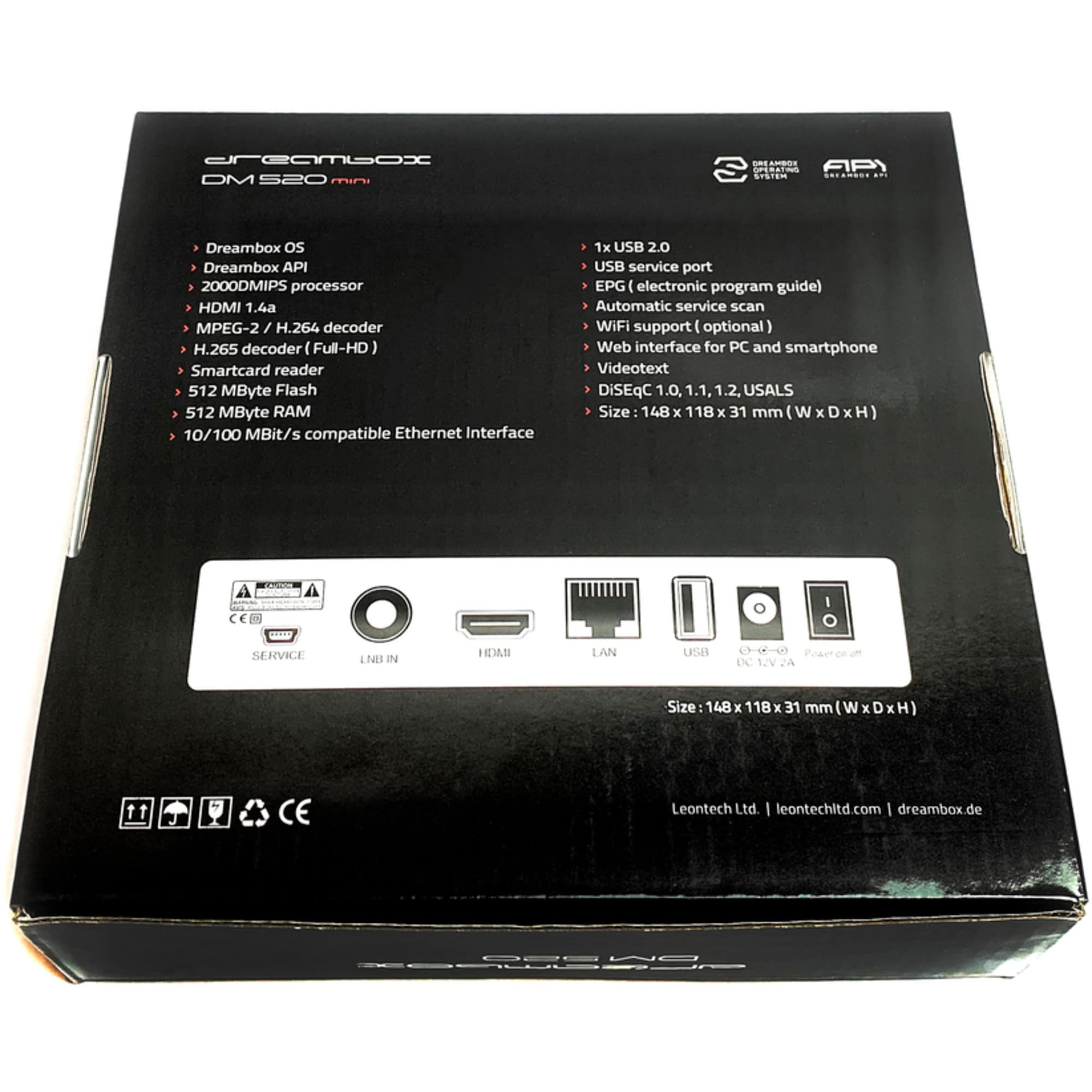 Dream Multimedia Sat-Receiver DM520 mini