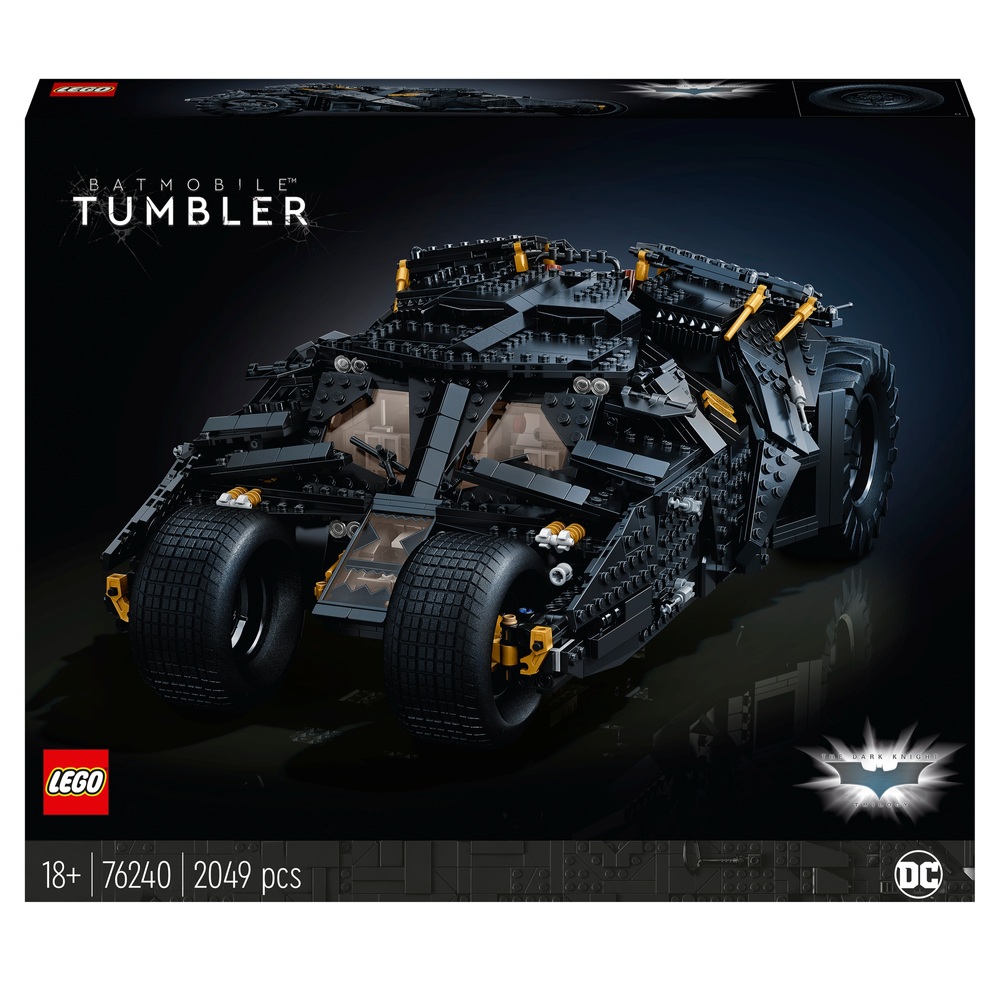 LEGO DC 76240 Batman Batmobil Tumbler Automodell für Erwachsene