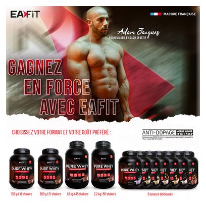 EAFIT Pure Whey Caramel 750gr