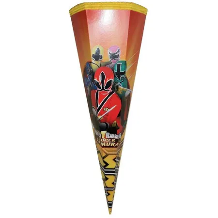 Nestler Schultüte Power Rangers Samurai, 85 cm, eckig