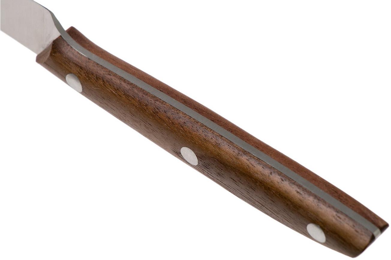 Due Cigni 1896, 2C1003NO steakmes 11 cm, walnoothout