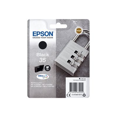 Epson 35 Cadenas - noir - cartouche d'encre originale