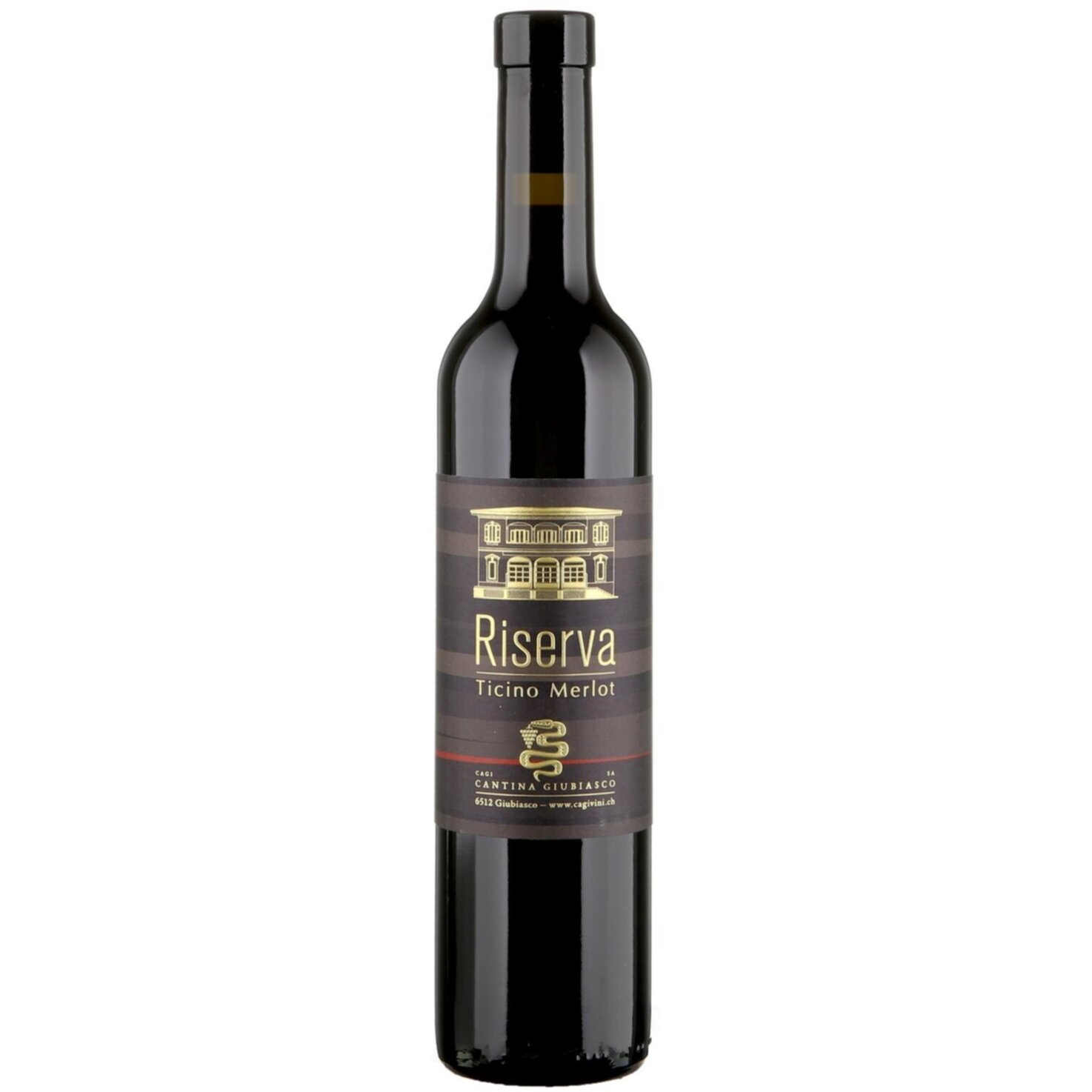 Ticino DOC Merlot Riserva Cagi -50cl
