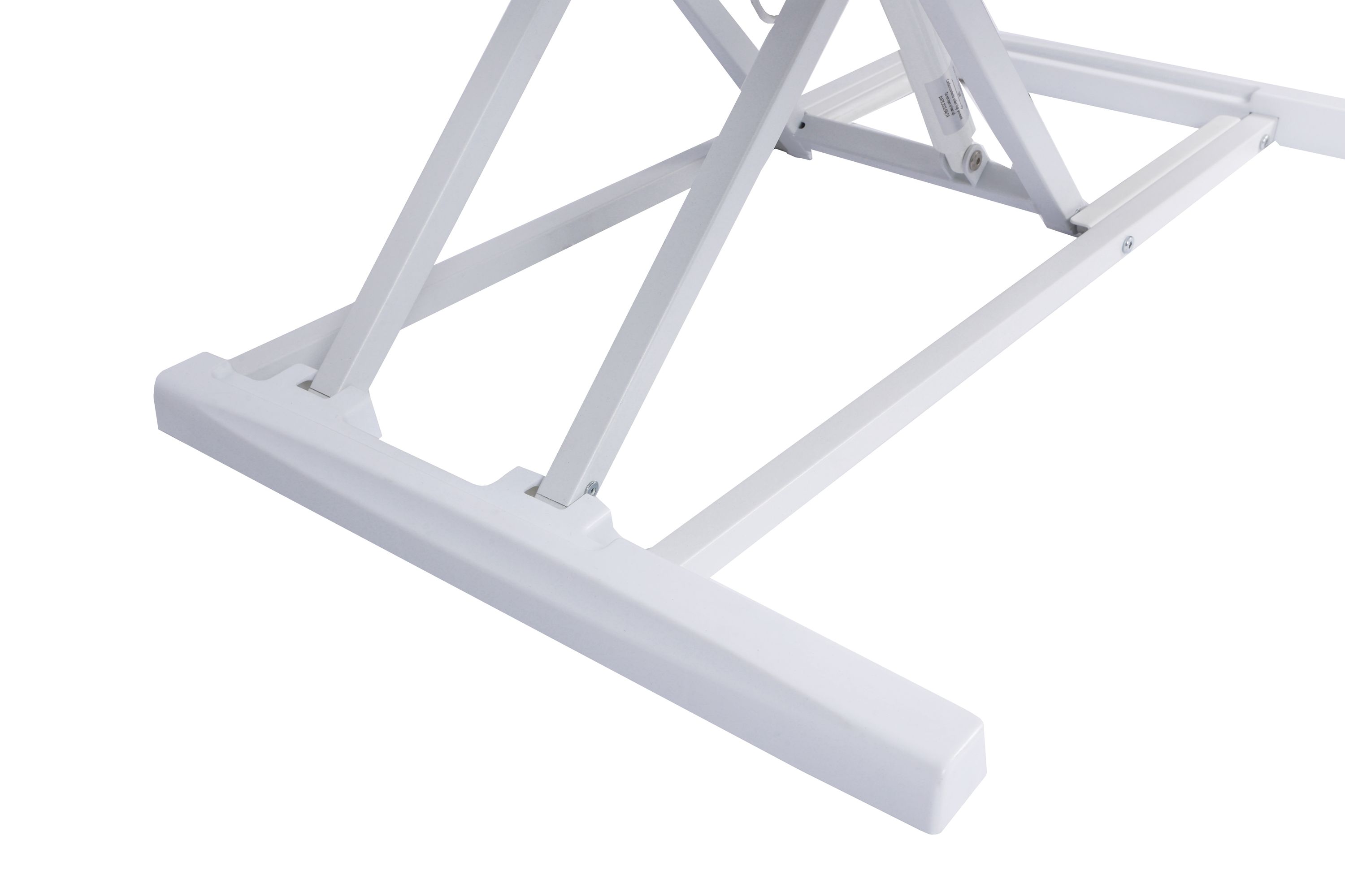 Stehtisch Monitorständer 91.5 x 40 cm weiss